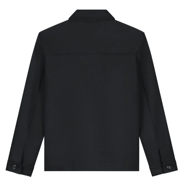 Malelions Men Wool Shacket | Black