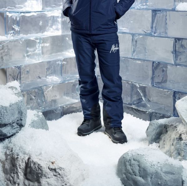 Malelions Ski Polar Broek Zwart
