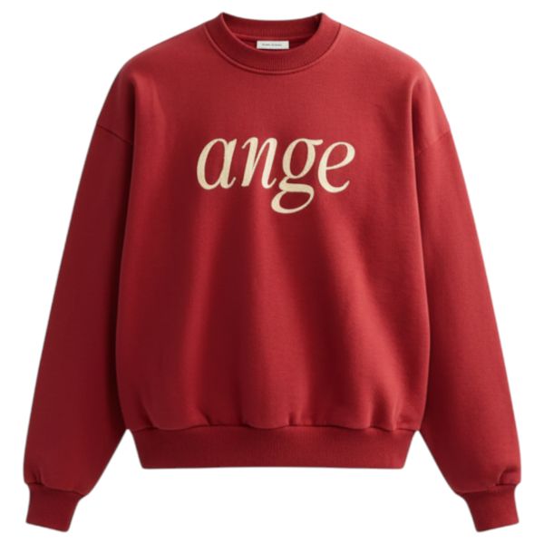 ANGE Projects Logo Sweater rood