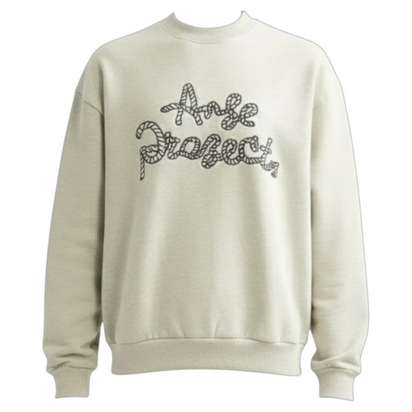 ANGE Projects Rope Sweater Grijs