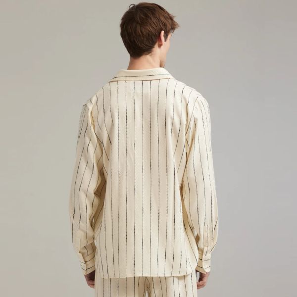 Ange Projects Linen Overhemd Beige