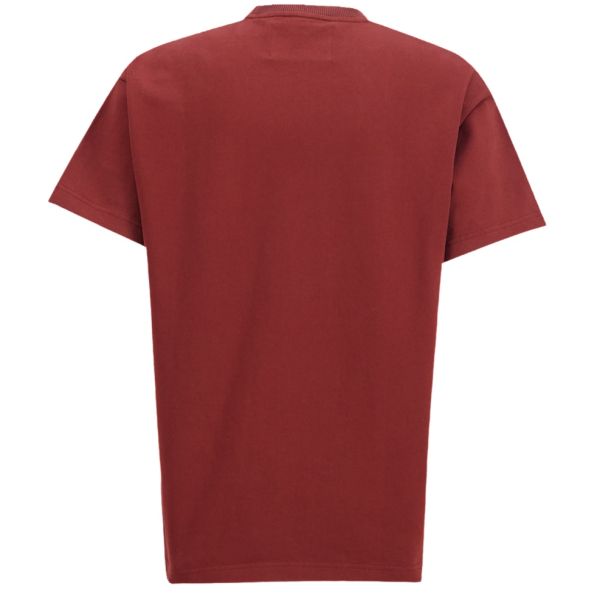 Ange Projects Day Window Patch T-shirt Bordeaux