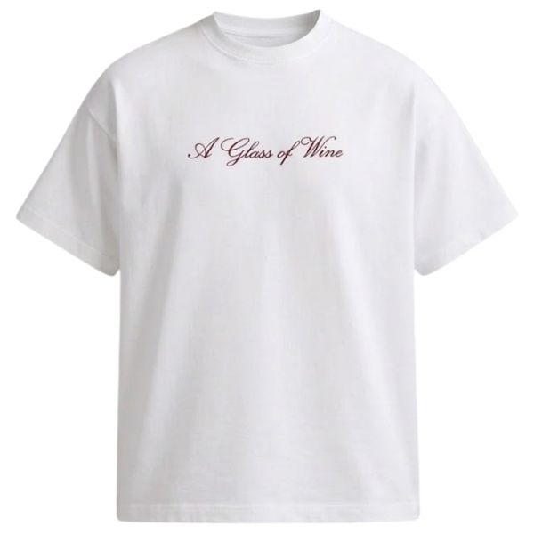 Ange Projects GOW Script T-shirt Wit