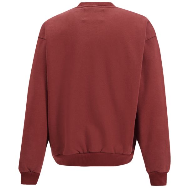 Ange Projects Script Logo Sweater Bordeaux