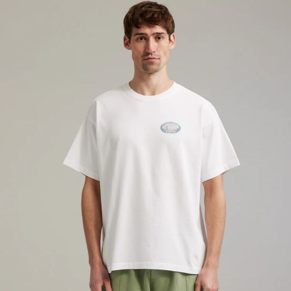 Ange Projects Summer Poem T-shirt Wit