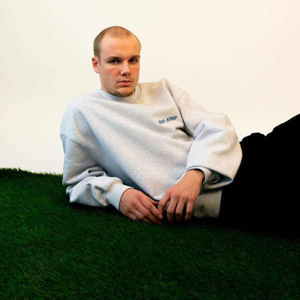 Arbor Antwerp Blue Neon Sweater Grijs 4