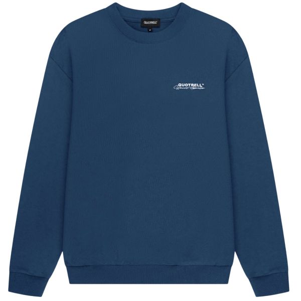 Quotrell Athletics Sweater Navy