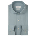 Profuomo Knitted Overhemd Blauw