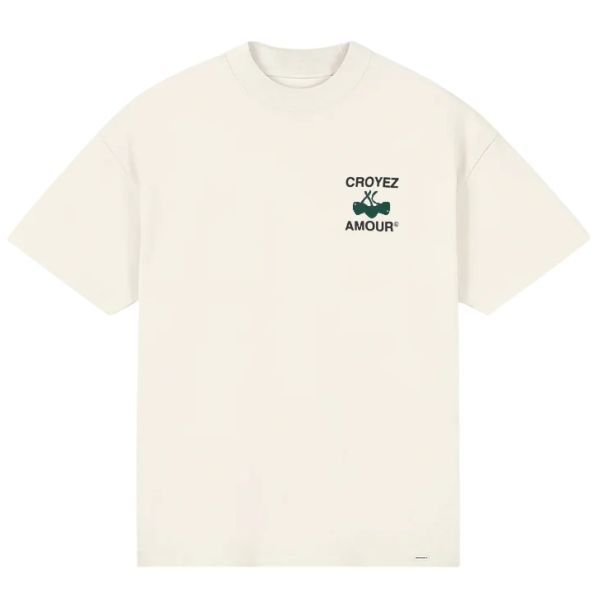 Croyez Amour T-shirt Wit