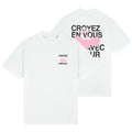 Croyez Amour T-shirt Wit