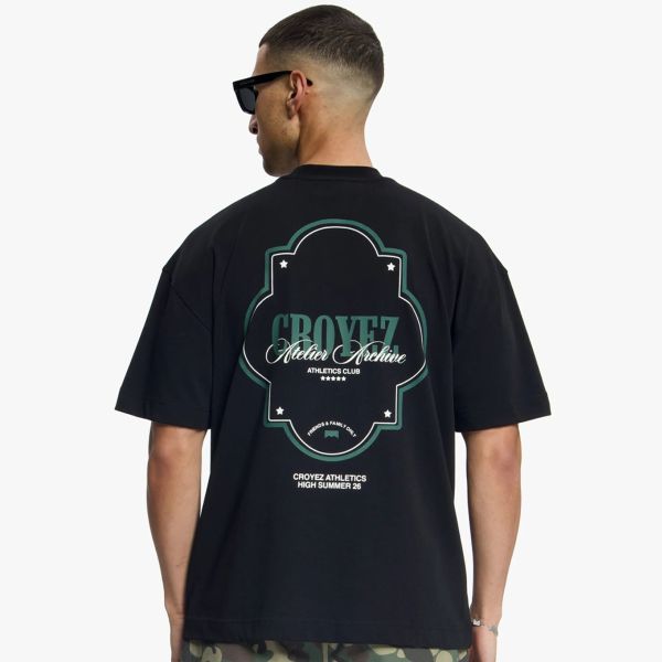 Croyez Archive T-shirt Zwart