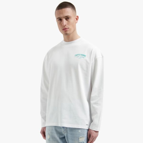 Croyez Art Gallery Longsleeve T-shirt Wit