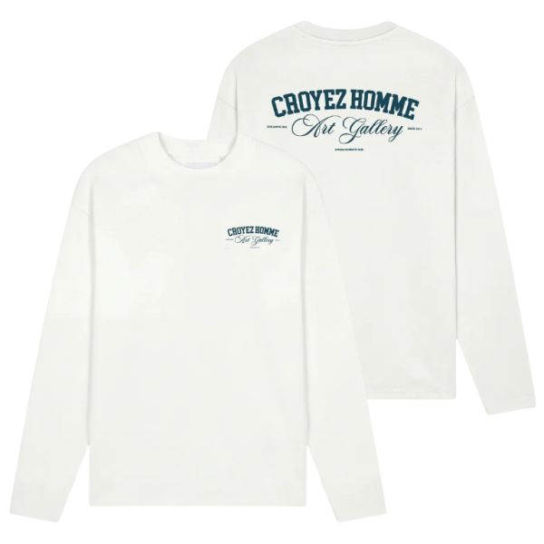 Croyez Art Gallery Longsleeve T-shirt Off White