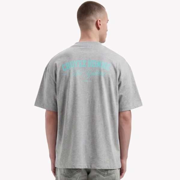 Croyez Art Gallery T-shirt Grijs