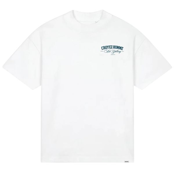 Croyez Art Gallery T-shirt Wit