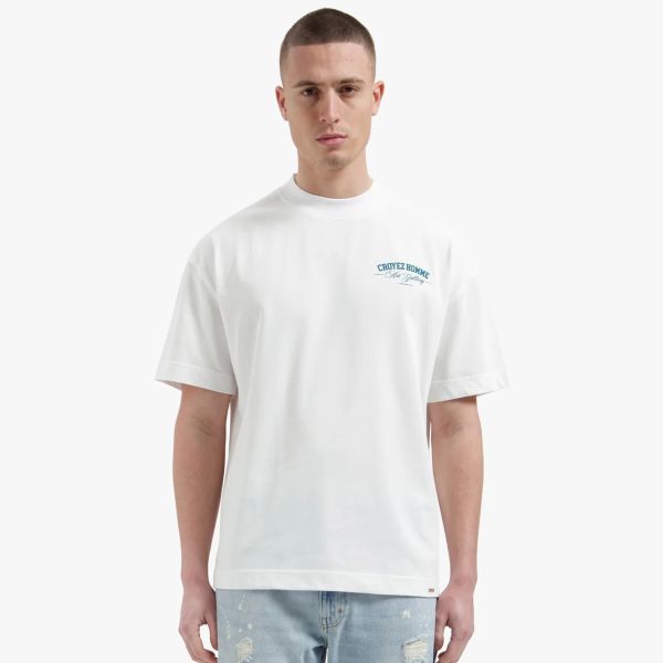 Croyez Art Gallery T-shirt Wit