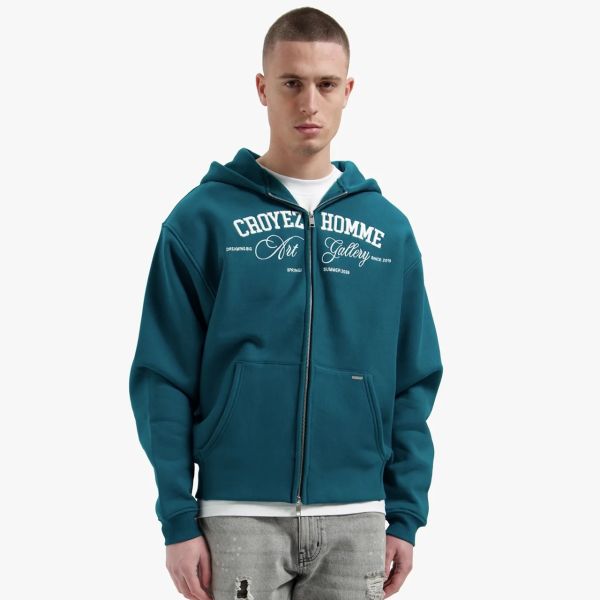 Croyez Art Gallery Vest Donker Blauw