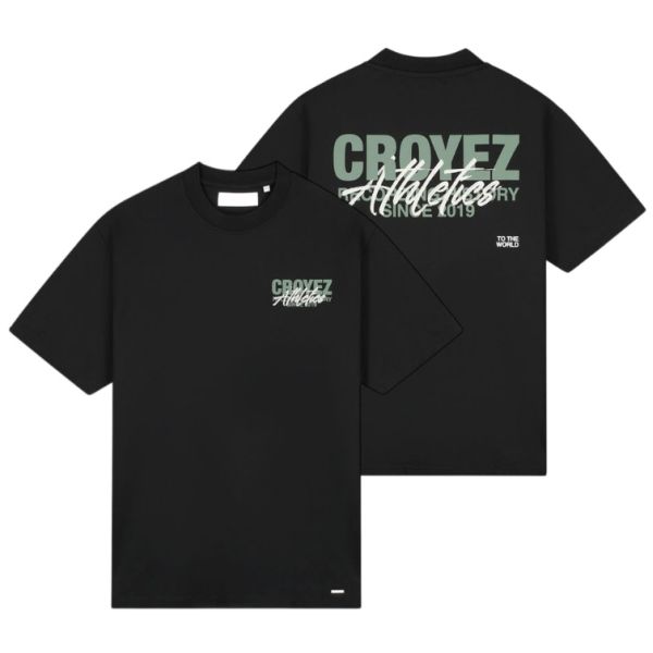 Croyez Athletics T-shirt Zwart