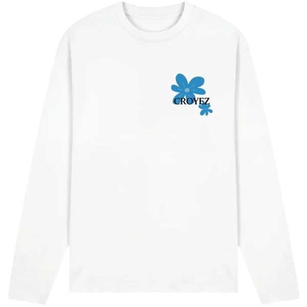 Croyez Botanique Longsleeve T-shirt Wit