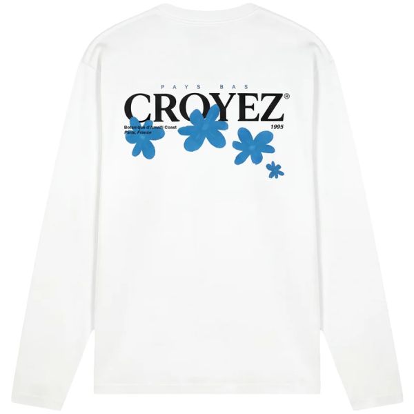 Croyez Botanique Longsleeve T-shirt Wit