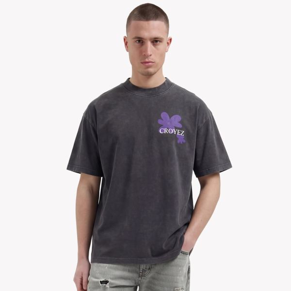 Croyez Botanique T-shirt Antraciet