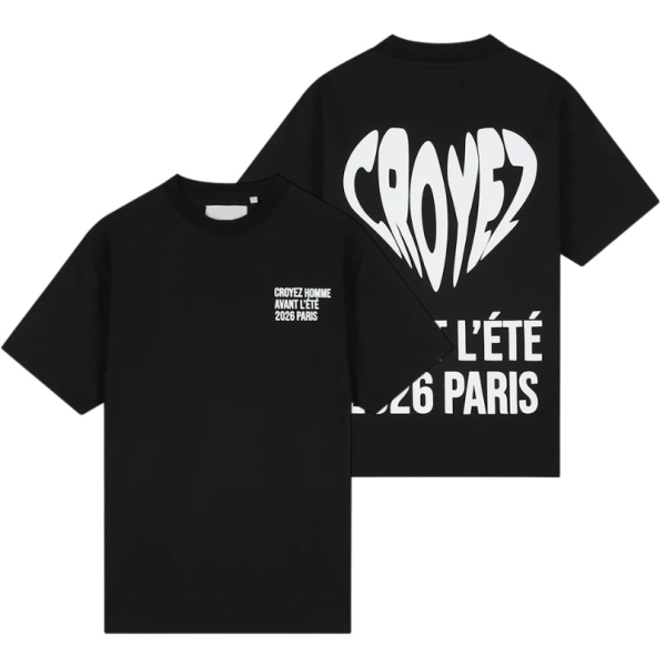 Croyez Classique T-shirt Zwart
