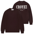 Croyez Gallery Knit Sweater Bordeaux