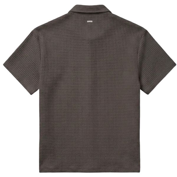 Croyez Initial Waffle Overhemd Bruin