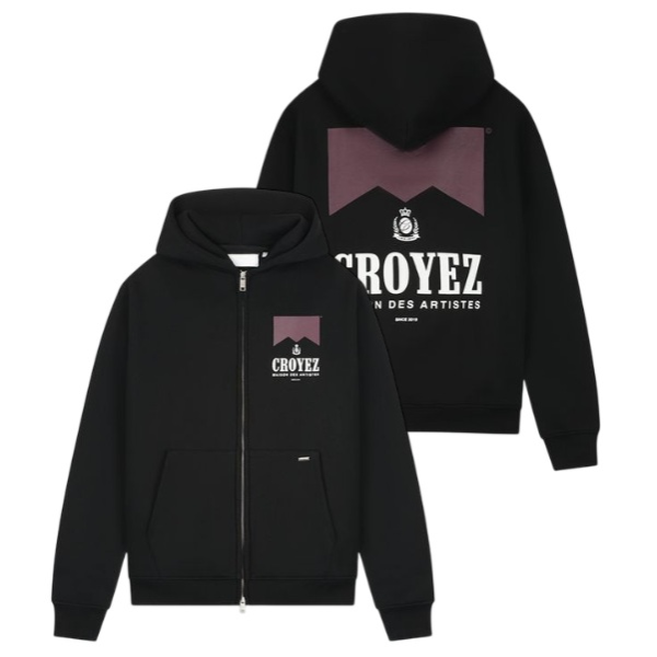 Croyez Maison Fumes Vest Zwart