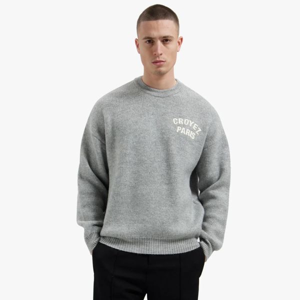 Croyez Paris Knit Sweater Grijs