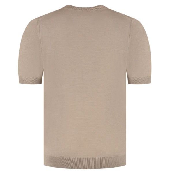 Duquezzi Merino T-shirt Beige