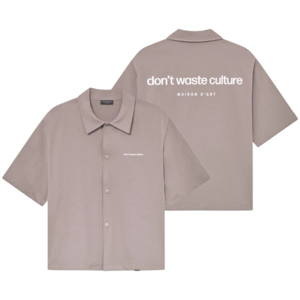 Don't Waste Culture Valoria Overhemd Grijs