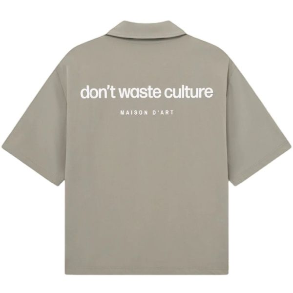 Don't Waste Culture Valoria Overhemd Licht Groen