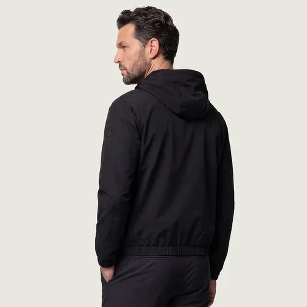 Duquezzi Hooded Reversible Bomber Jack Zwart