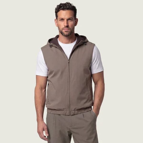 Duquezzi Reversible Bodywarmer Bruin