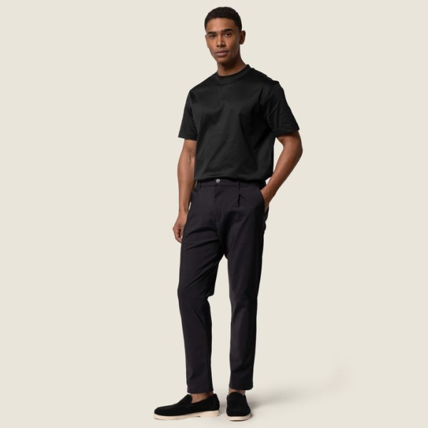 Duquezzi Supima T-shirt Zwart