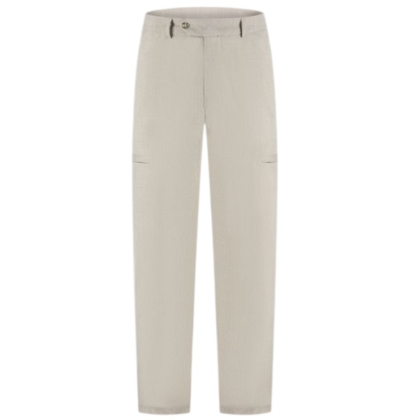 Duquezzi Wool Stretch Broek Beige