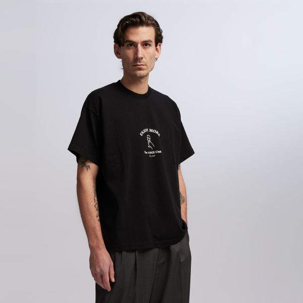 ANGE Projects Enjoy More T-shirt Zwart