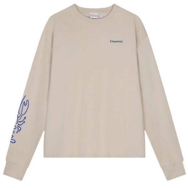 Edmonds Le Homard Longsleeve T-shirt Beige