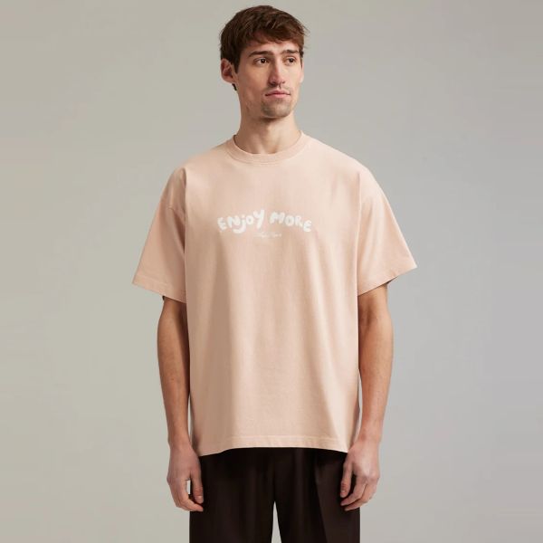 Ange Projects Enjoy More Blob T-shirt Roze