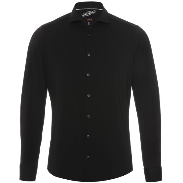 Pure Functional Overhemd Zwart