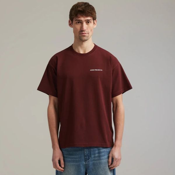 Ange Projects GOW Classic T-shirt Bordeaux