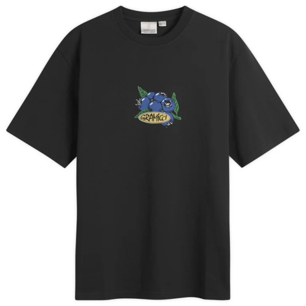 Gramicci Blueberry T-shirt Zwart