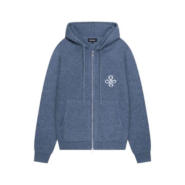 Quotrell Calvin Knitted Vest Blauw