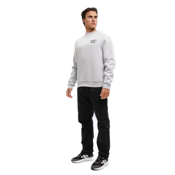 Malelions Gallery Sweater Grijs
