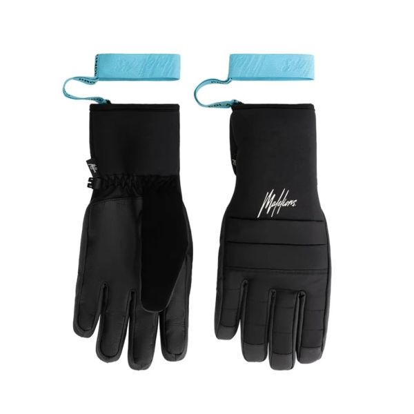 Malelions Ski Polar Gloves | Black