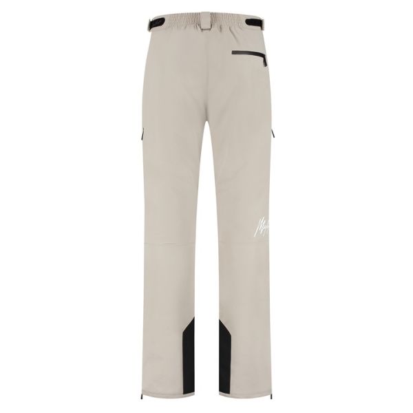 Malelions Men Ski Mogul Pants | Cream