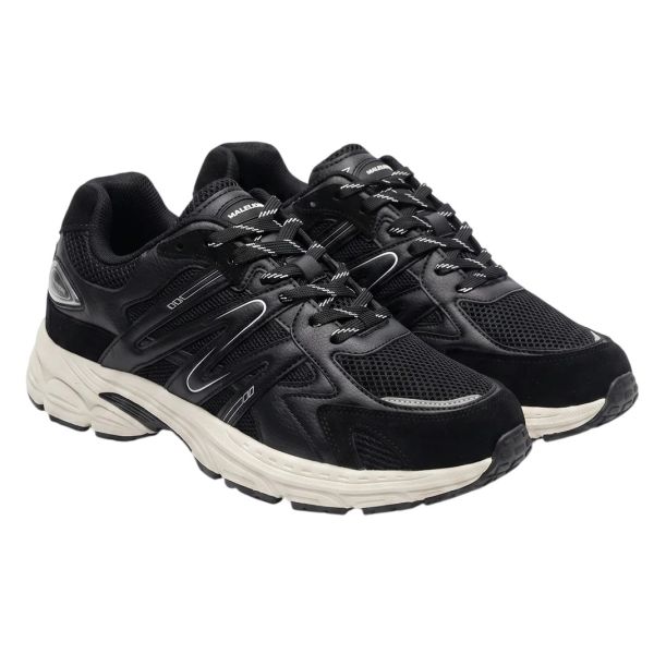Malelions Aerotech Runner Sneaker Zwart