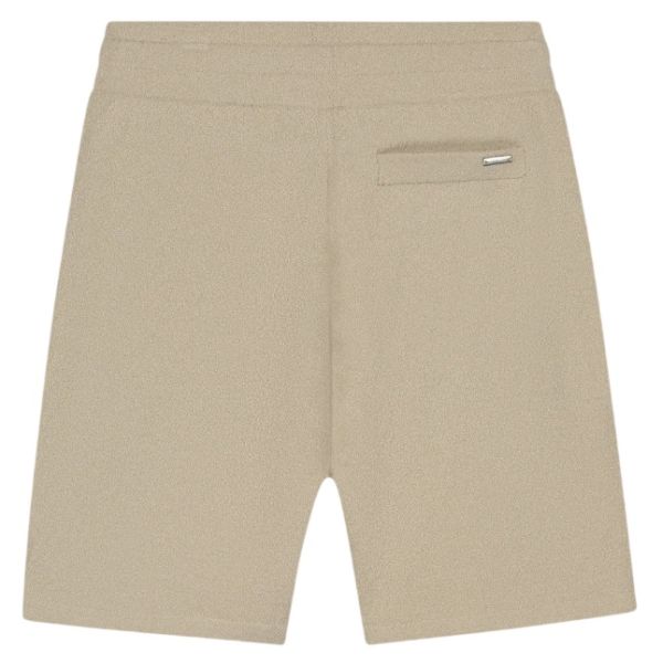 Malelions Bouclé Korte Broek Beige