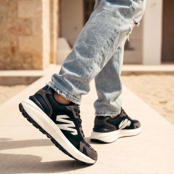Malelions Casual Suede Sneaker Zwart
